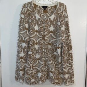 The Limited Women’s Eyelash Sweater Cardigan Size L